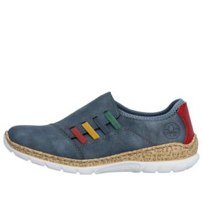 Rieker N4264 14 női bebújós könnyű félcipő