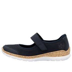 Rieker N42B0 14 kényelmes női tépőzáras félcipő