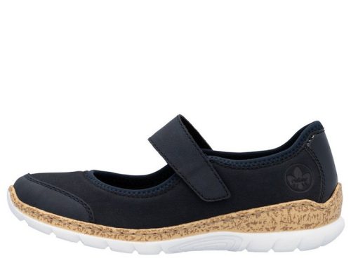 Rieker N42B0 14 kényelmes női tépőzáras félcipő