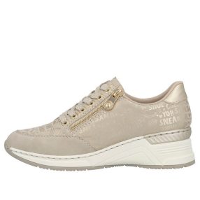 Rieker N4316 62 női fűzős telitalpú félcipő