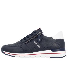 Remonte R6705 15 divatos fűzős lyukacsos sneaker