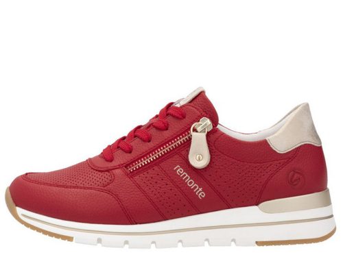 Remonte R6705 33 divatos fűzős lyukacsos sneaker