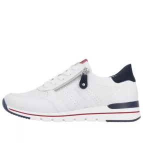 Remonte R6705 82 divatos fűzős lyukacsos sneaker