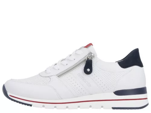 Remonte R6705 82 divatos fűzős lyukacsos sneaker