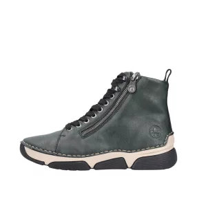   Rieker 45920 54 női bokacipő, fűzős, varrott technológiával