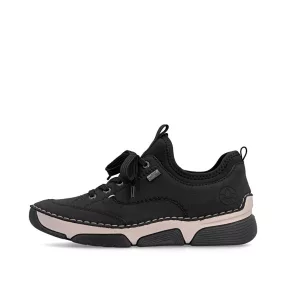   Rieker TEX 45976 00 sportos női bebújós félcipő vízlepergető felsőrésszel