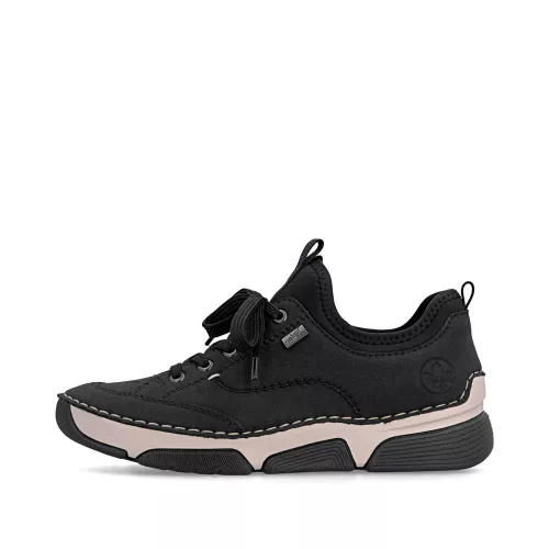 Rieker TEX 45976 00 sportos női bebújós félcipő vízlepergető felsőrésszel