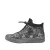 Rieker L2550 90 divatos, cipzáras női magasszárú sneaker - bokacipő hibrid