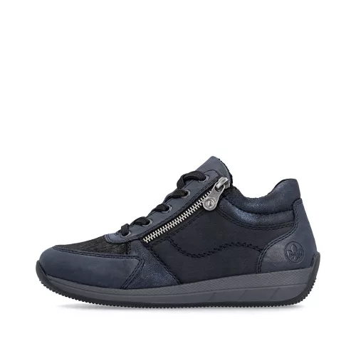 Rieker N1107 14 női fűzős félcipő széles bőségben