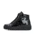 Rieker N2509 00 divatos fűzős női magas szárú platform sneaker