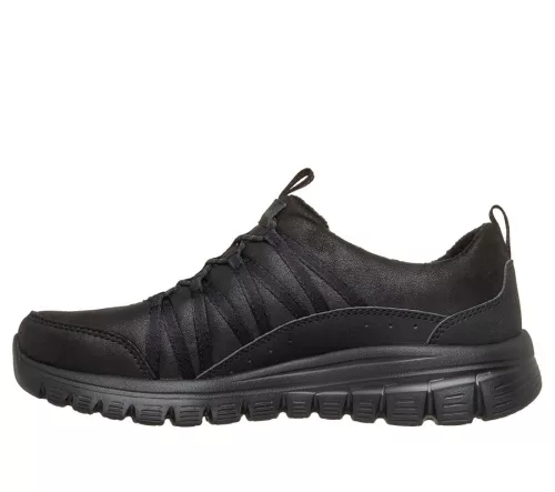 Skechers 100889 BBK bebújós női félcipő meleg béléssel