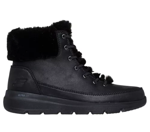 Skechers 144202 BBK női bokacsizma - fűzős, ULTRA GO® párnázással