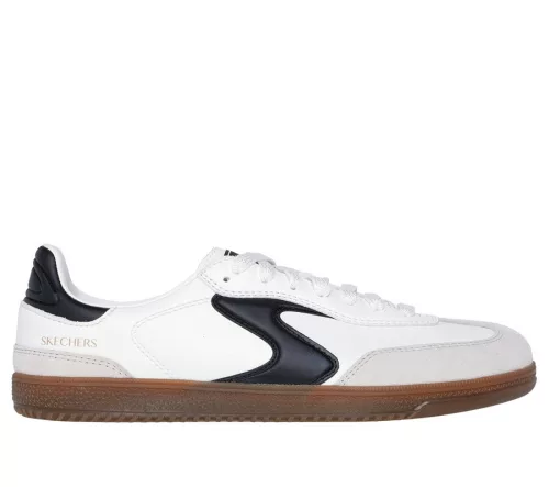 Skechers 185232 WBK divatos női fűzős retro sneaker