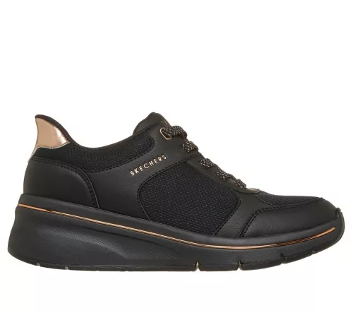 Skechers Slip-ins 190366 BBK divatos bebújós női félcipő
