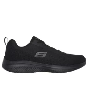   Skechers WORK 200241EC BLK kényelmes fűzős férfi félcipő