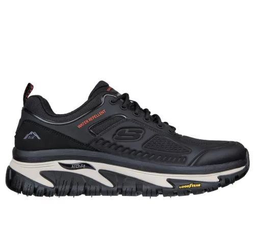 Skechers 237333 BLK vízlepergető férfi félcipő