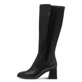 Tamaris 25544 47001 elegáns női bőr hosszúszárú csizma