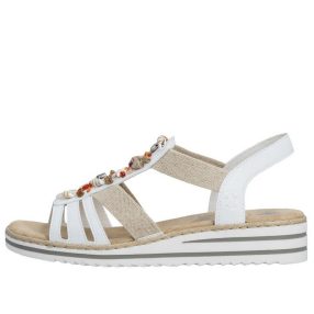 Rieker V0656 80 női bebújós telitalpú szandál