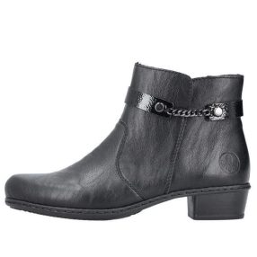 Rieker Y0783 00 divatos női bokacsizma