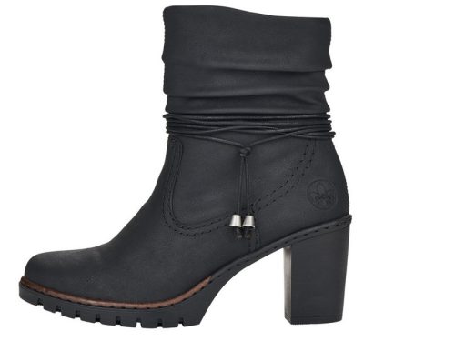 Rieker Y2591 01 divatos női bokacsizma